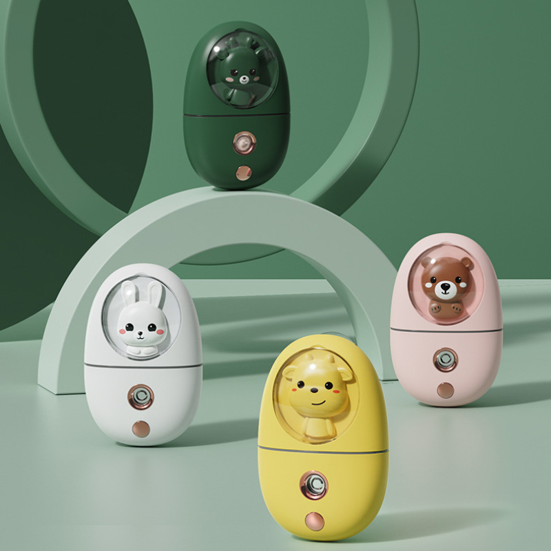 Facial Steamer Nano - Cartoon 35ML Mini Facial Humidifier Face