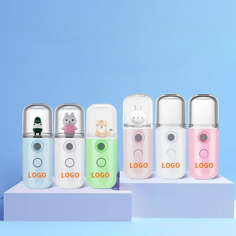 Cartoon Mini Facial Humidifier - Facial Steamer Nano ulasan dan harga