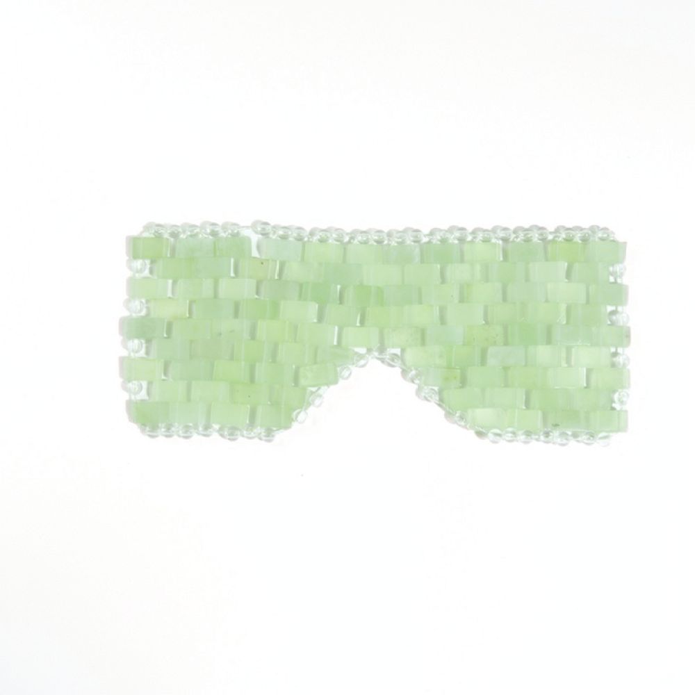 Natural Jade Eye Mask Handmade - Spa Wellness Nature ulasan dan harga