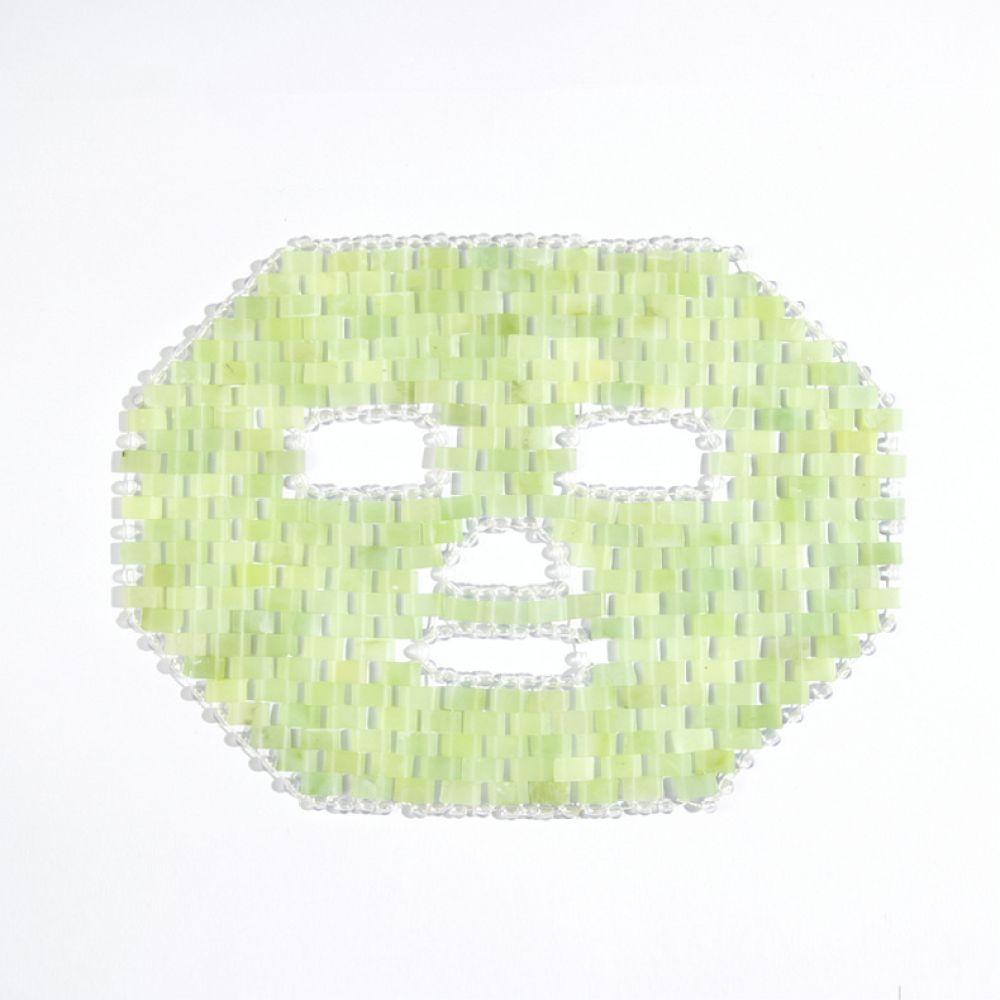 Natural Jade Eye Mask Handmade - Spa Wellness Nature ulasan dan harga