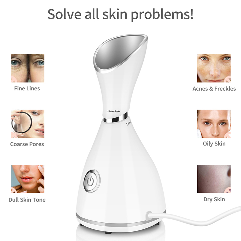Portable Nano Ionic Hot Mist F - Facial Steamer Nano ulasan dan harga