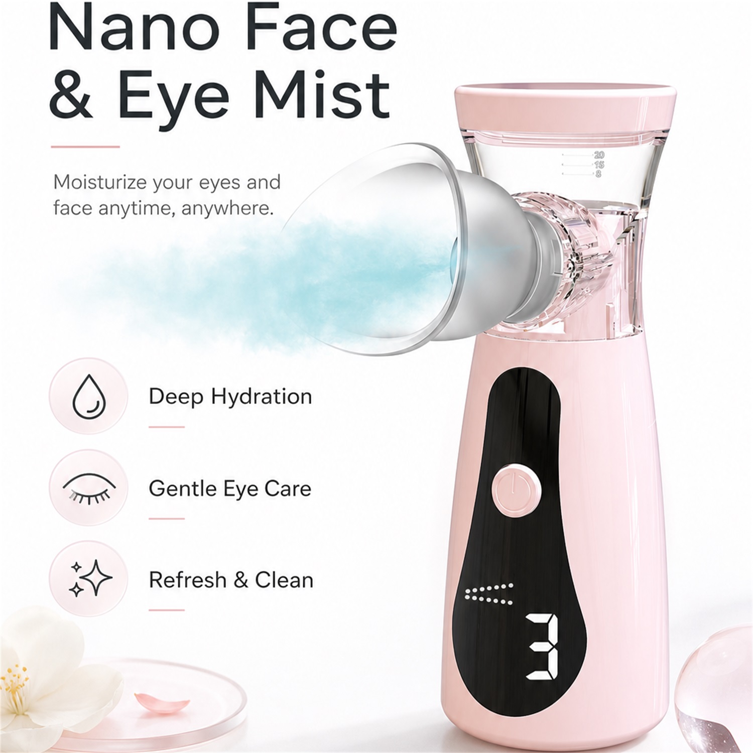Nano Cold Spray Facial Steamer - Facial Steamer Nano ulasan dan harga